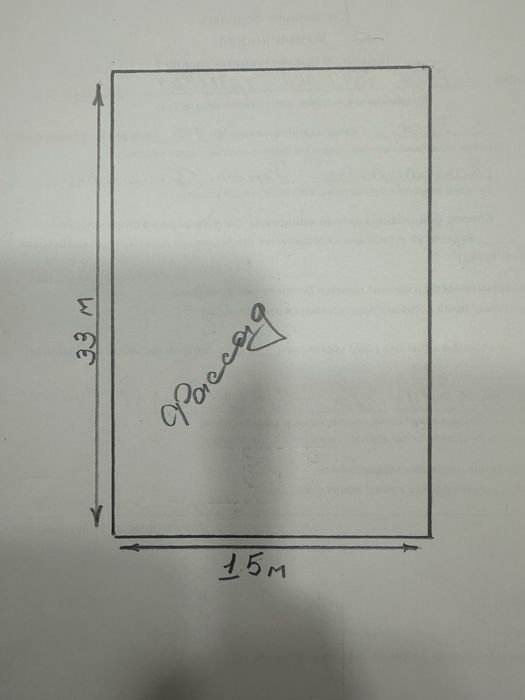 Ттз Бешкапа срочно продается 5 соток земли фассад 15х33