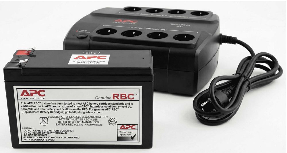 APC Back‑UPS ES 400VA (BE400‑GR)