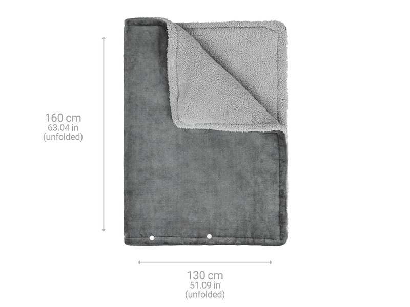 НОВИ! Електрическо одеяло 3в1 Medisana 160х130см 120W Двулицево