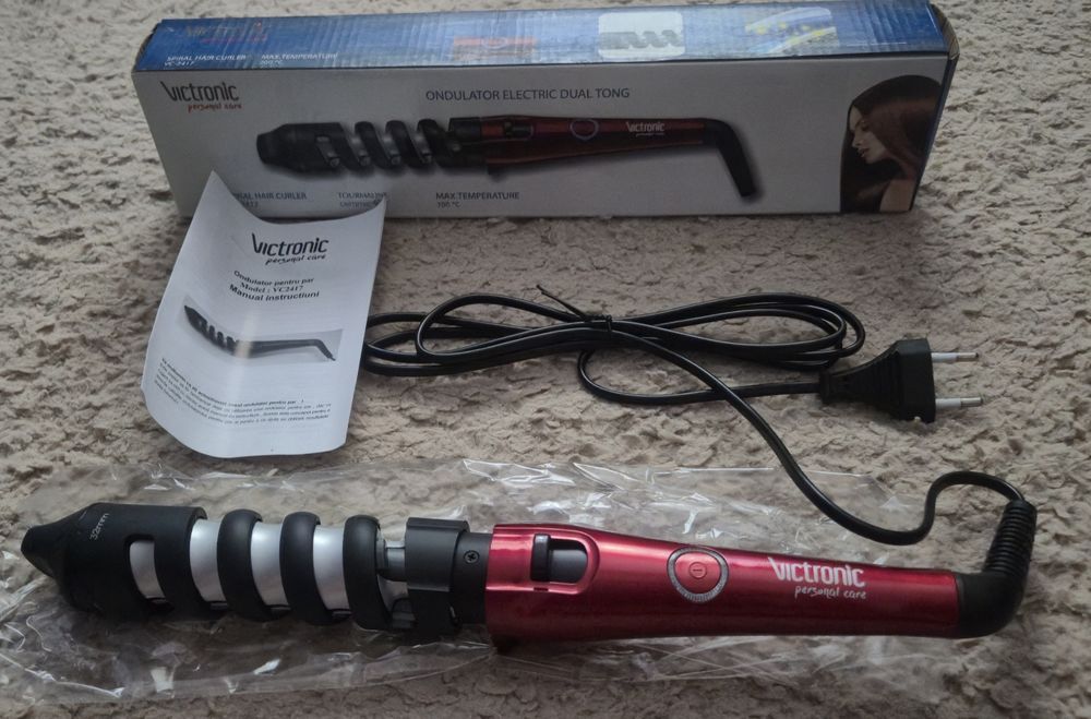 Ondulator Victronic Dual Tong VC2417 – 19/32 mm – NOU, nefolosit