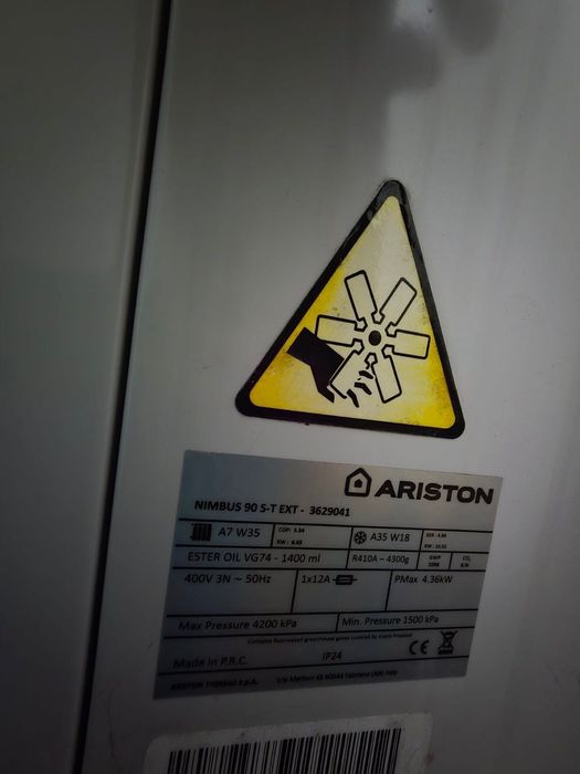 Ariston Nimbus & Chaffoteaux Arianext