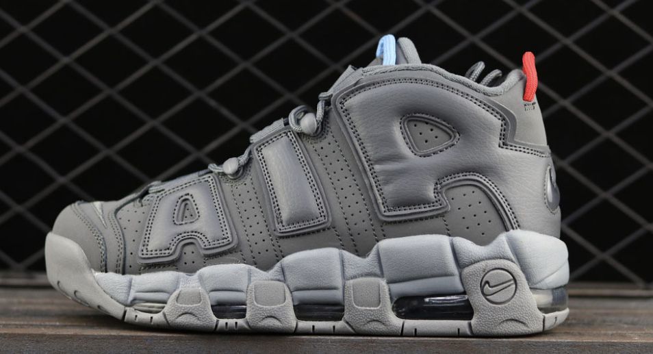 Оригинални мъжки маратонки Nike Air Uptempo grey