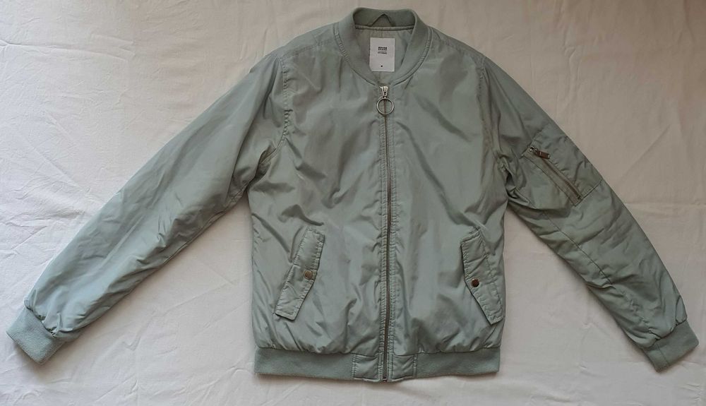 Дамско яке, ментово зелено