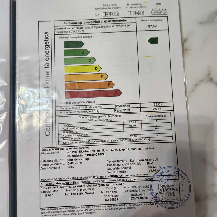 Apartament de închiriat 3 camere decomandat Păcurari