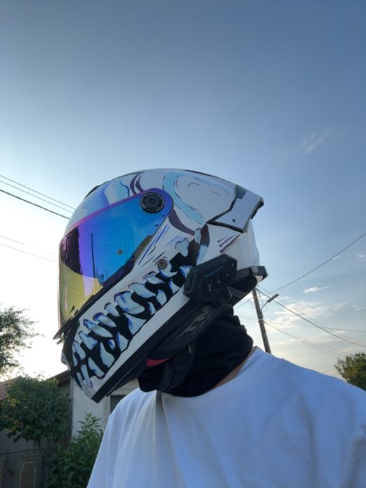 casca moto mt thunder 4 M