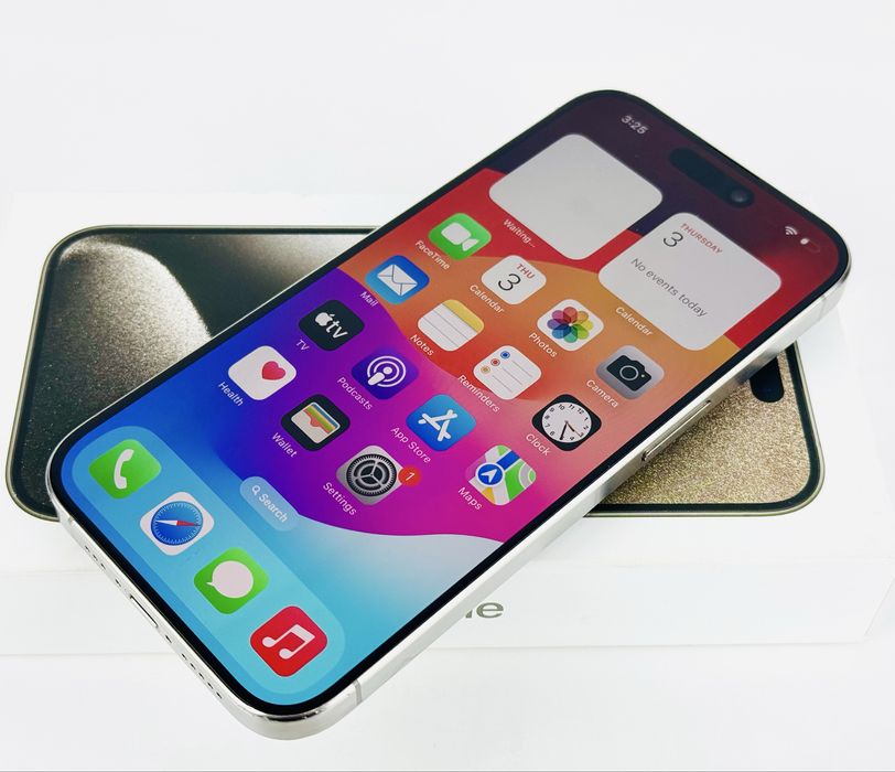 Apple iPhone 15 Pro 256GB Natural Titanium Перфектен! Гаранция!