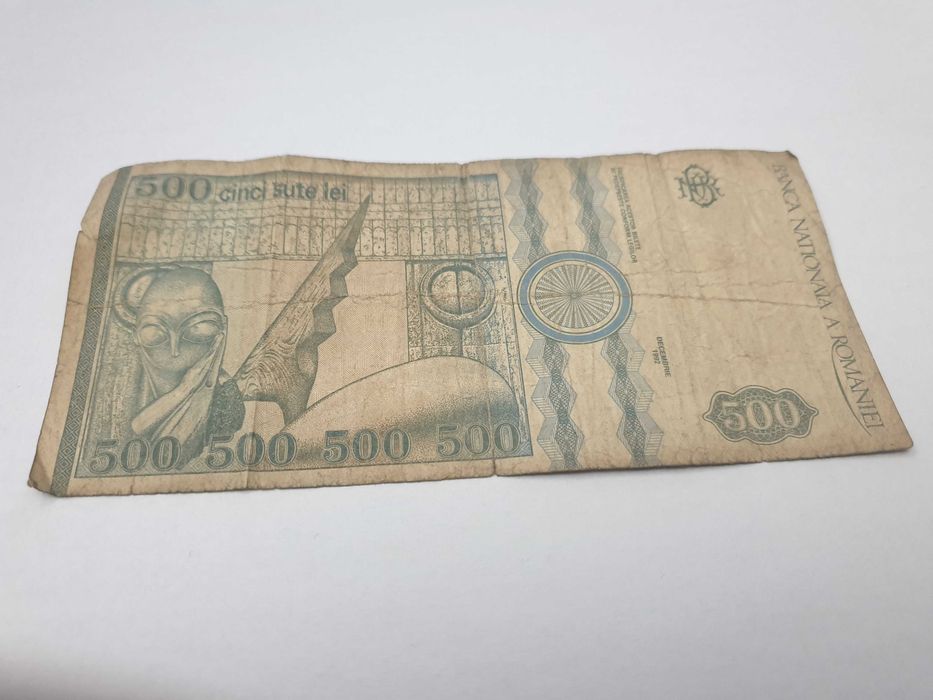 Bancnota 500lei cu C. BRINCUSI