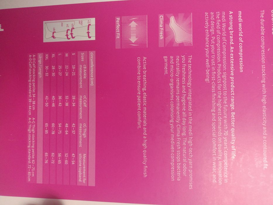 Компрессионные чулки 2 класс