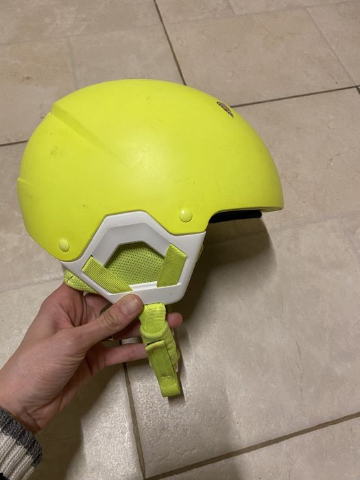 Детска ски каска h-kid 500, яркожълта декатлон