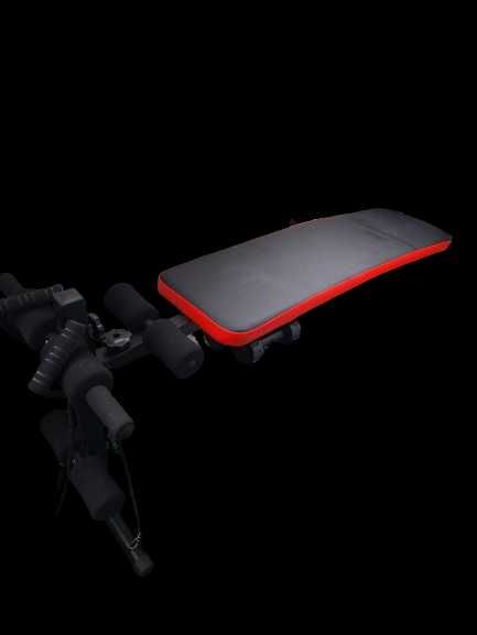 Vând Bancă Multifuncțională Fitness + Set Gantere & Corzi Elastice