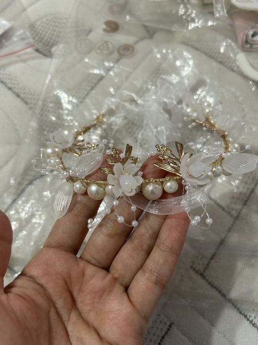 Платье детское белое