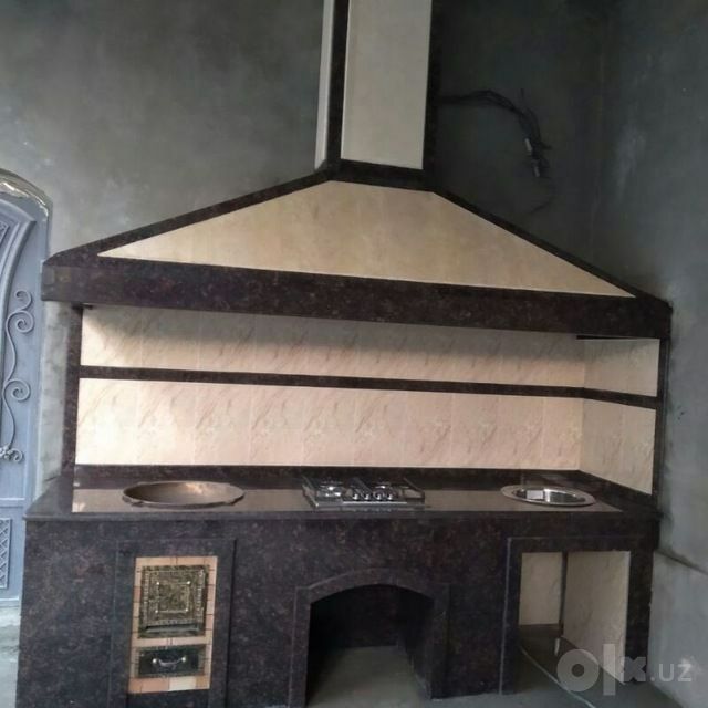 ЛЕТНИЕ КУХНИ. Барбекю. Камин.