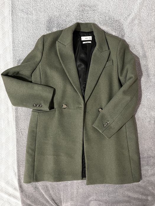 Palton MNG toamnă-iarnă verde XL