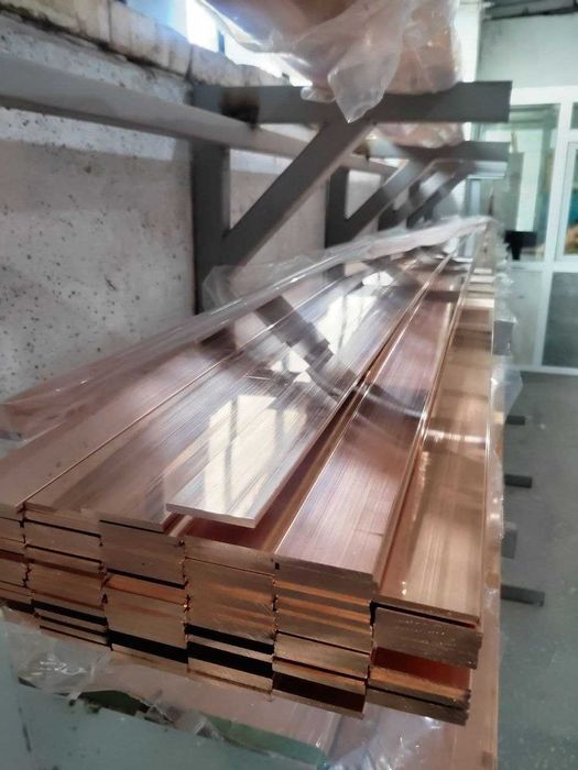 Медная шина ,в наличии всех размеров