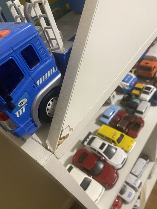 Стилаж домик белый