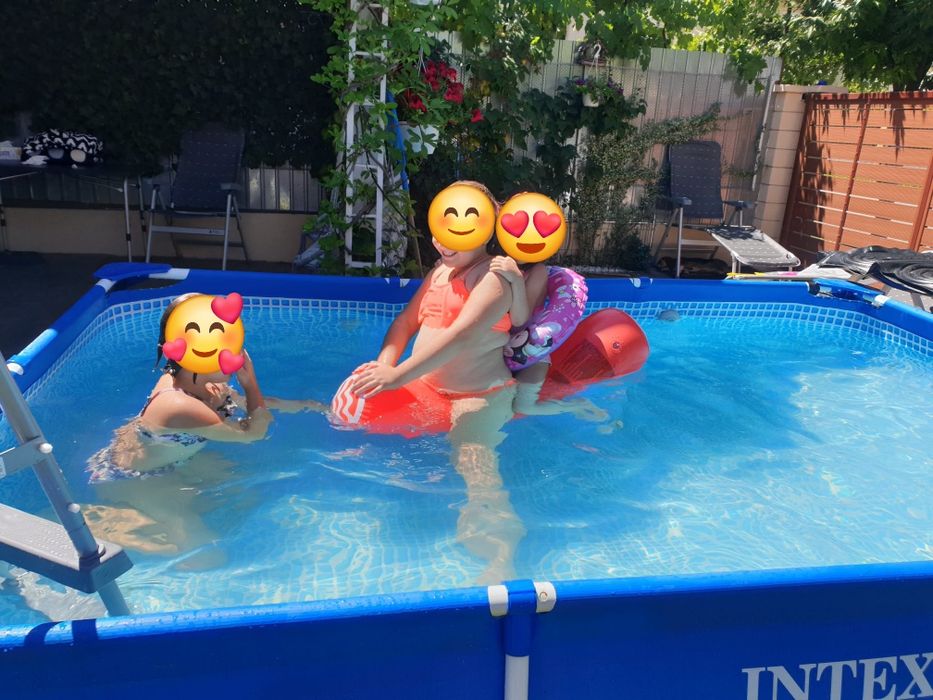 Piscina 3x2m cu scara si sistem de incalzire solara a apei + cadou