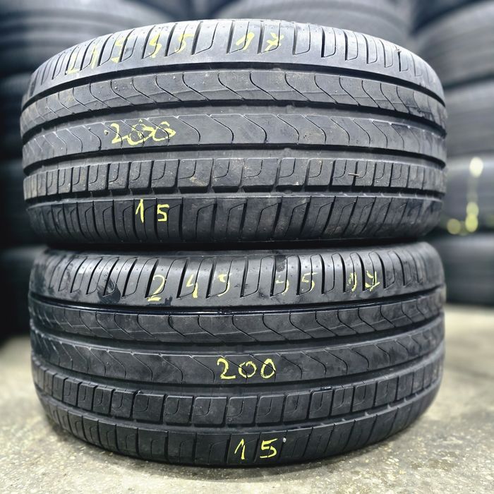 2x 245/45/17 VARA PIRELLI Stare excelentă