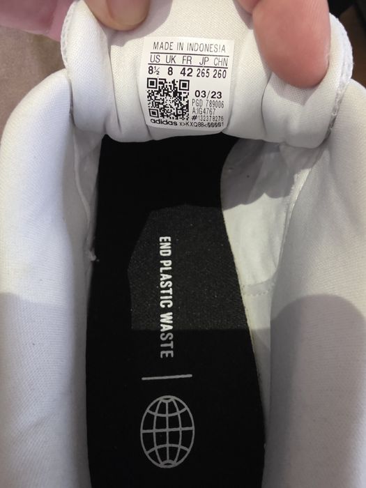 Adidas Boost albi de panza