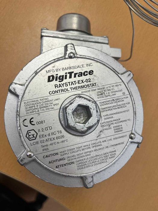 Контрольный термостат DigiTrace RAYSTAT-EX-02