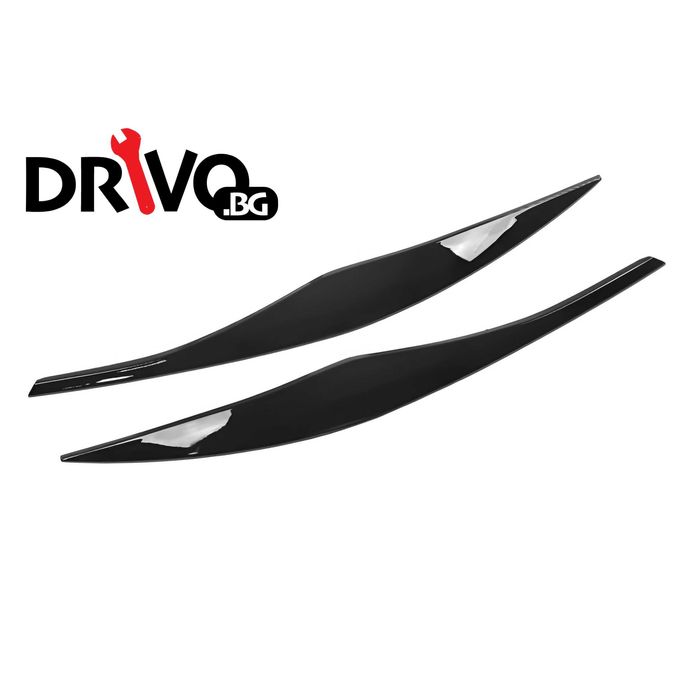 Гаранция! Нови Висококачествени Вежди за Фарове за BMW E90 и E91