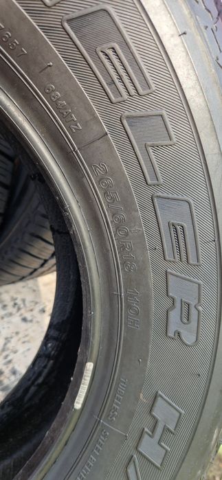 Set 4 Anvelope noi 0 Km Bridgestone 265 60 R18 de vara. Dot 2022
