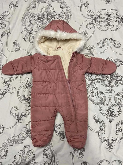 Бебешки зимен гащеризон 0-3 месеца