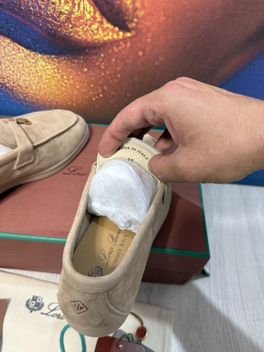 Mocasini Loro Piana piele naturala 100% Full Box colectie noua