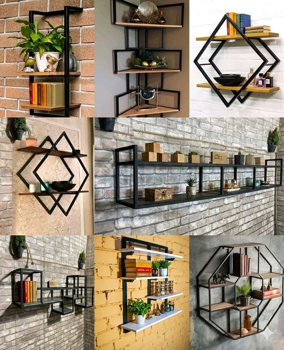 Делаем лофт полочки и столы