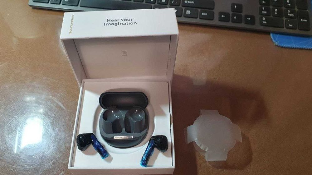 Беспроводные наушники SoundPEATS Air5 ANC Bluetooth 5.4 шумоподавление