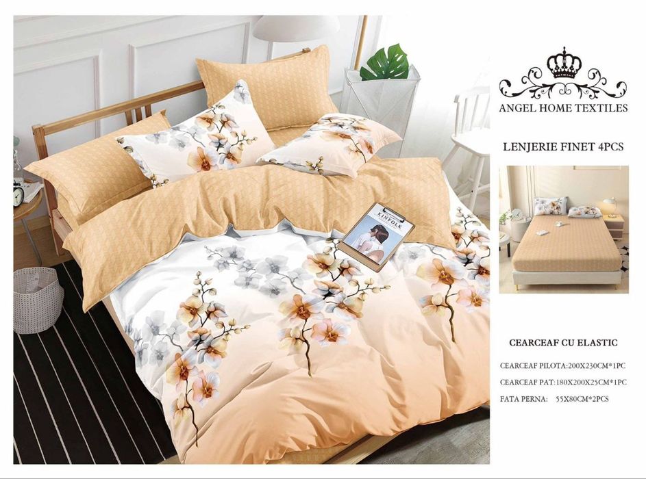 Lenjerii Finet 4 piese cu elastic