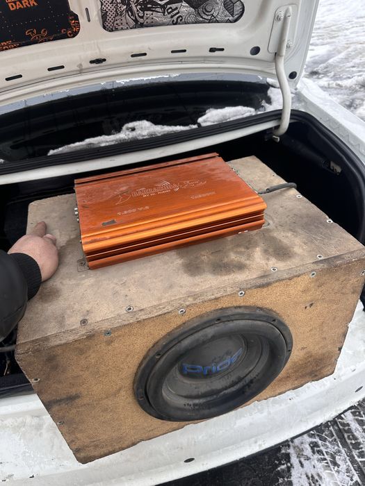 Буфер Pride M6 вместе с усилительем