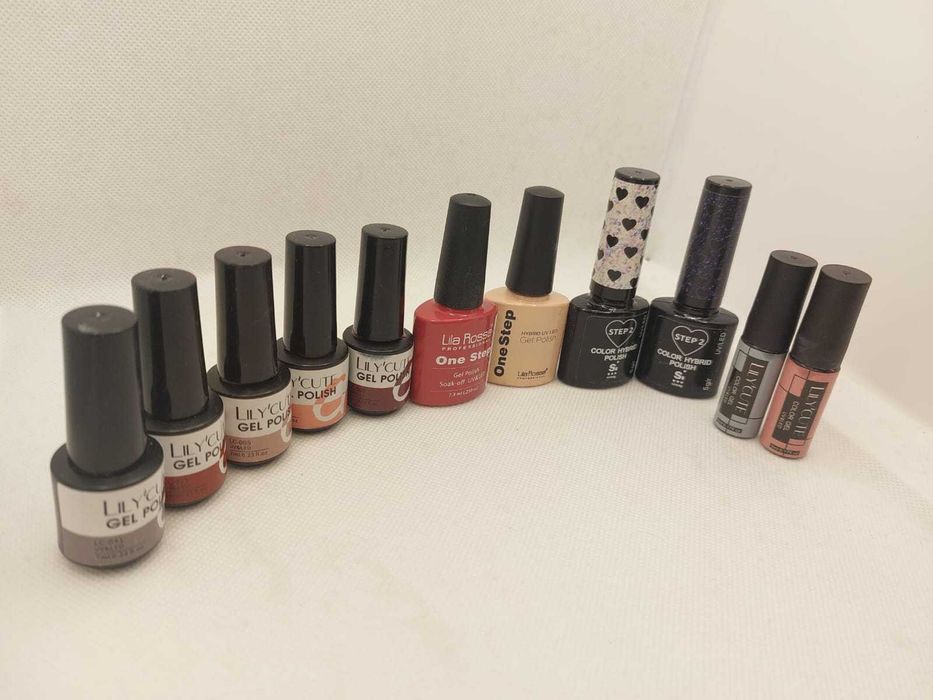 Set De Manichiura Pedichiura- semipermanenta, gel polish