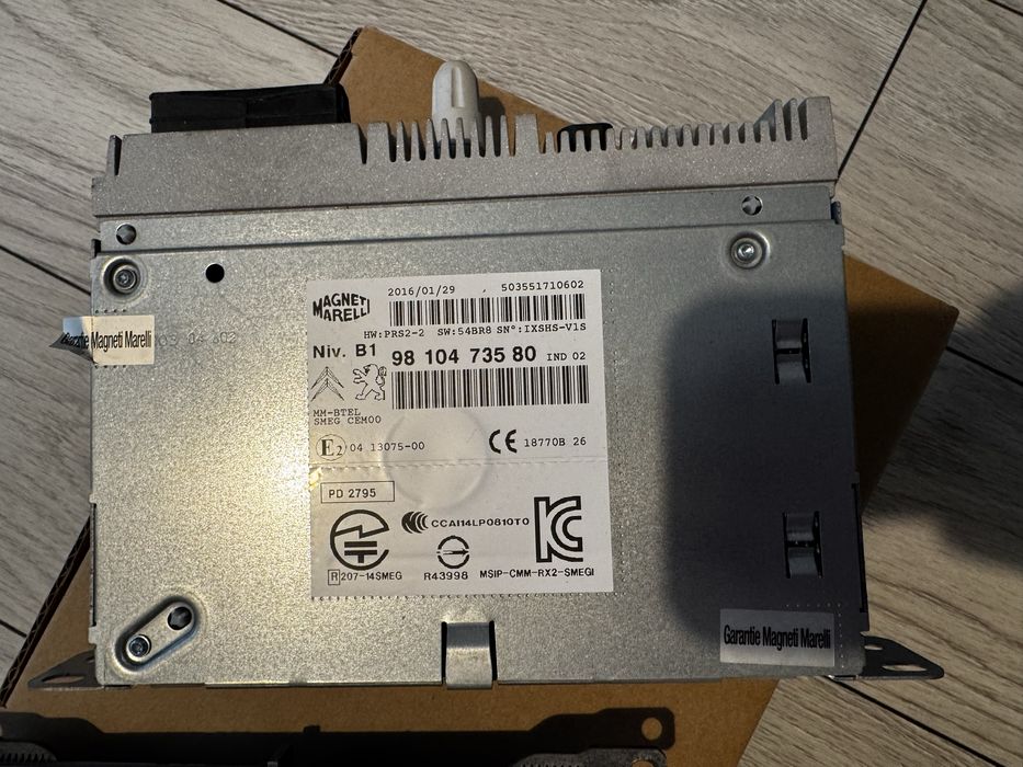 Unitate SMEG, Ecran, Cititor CD OEM Peugeot 508
