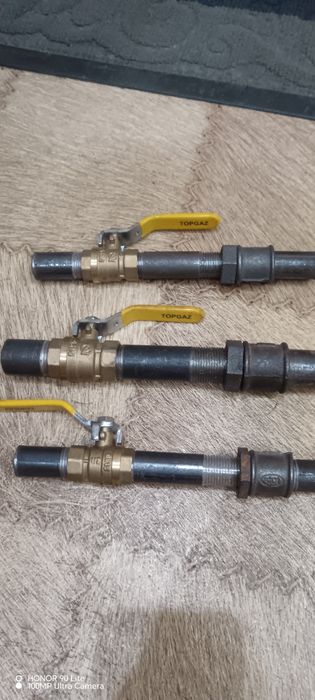 Краны шаровые газовые