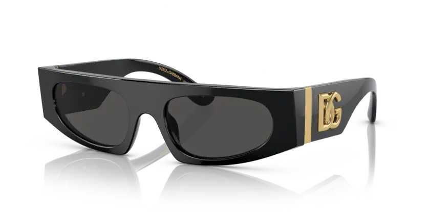 Слънчеви очила - DOLCE & GABBANA ,DG 4411 501/87 BLACК/GOLD *НАМАЛЕНИ*