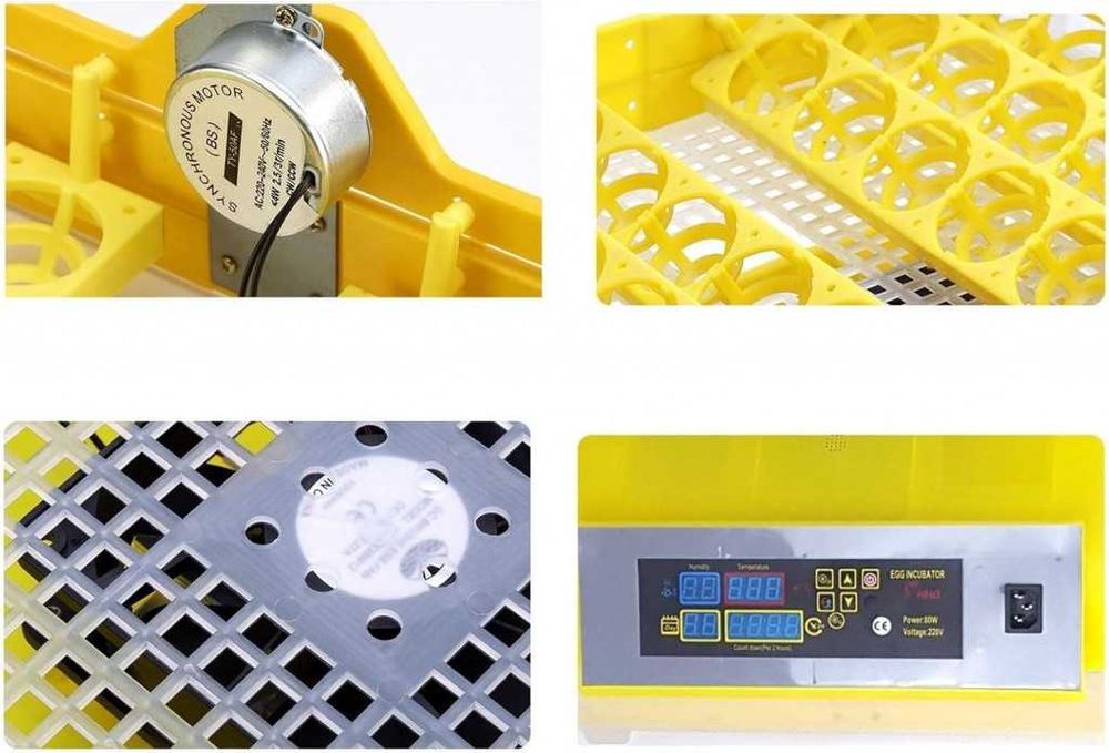 Напълно автоматичен инкубатор за 48 яйца 80W YZ8-48