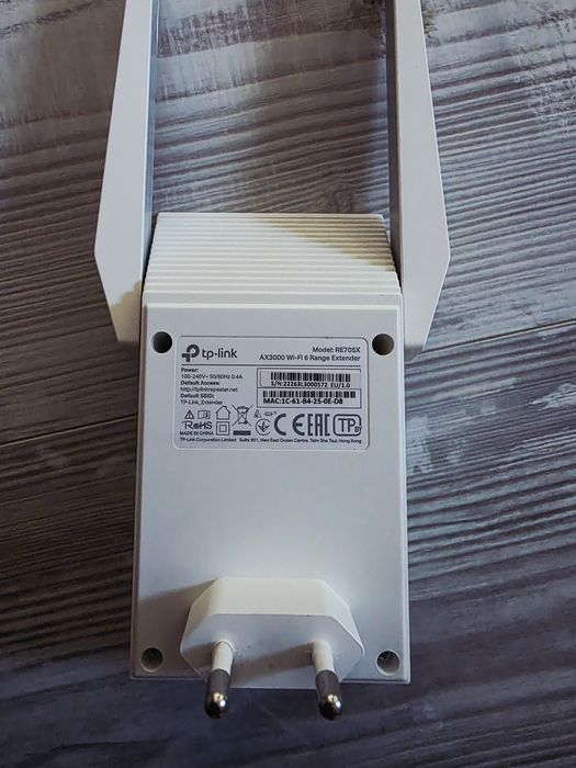 TP-Link RE605X, AX1800, WiFi 6
