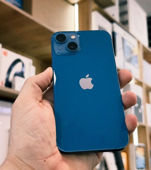 Продам iPhone 13, 128Gb,Цвет(Blue-Синий)90%Акб
