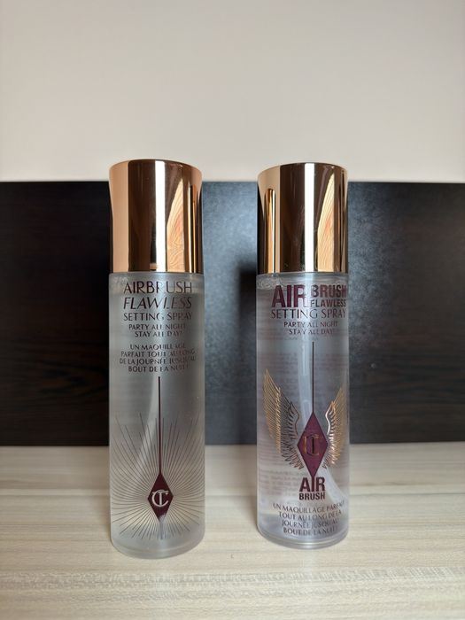 Charlotte Tilbury Airbrush Flawless фиксиращ спрей за грим Setting Spray 100 мл оригинален праймър, Шарлот Тилбъри waterproof 16 часа, нов/стар дизайн