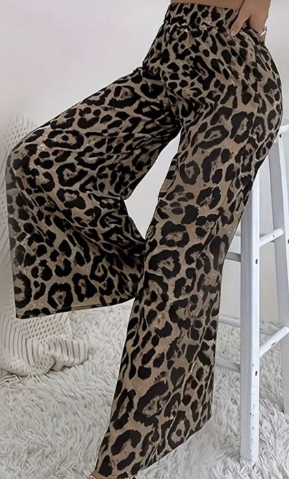 Леопард Штаны Рубашка Халат