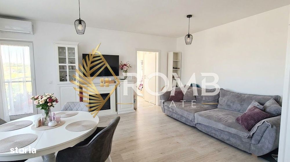 Apartament 3cam 85 mp+logie, etaj 1/3, parcare | Bloc nou, zona Europa