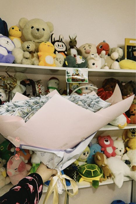 Денежный букет цена 6000