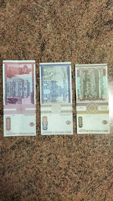 Banii vechi  din anii 1990 -1995