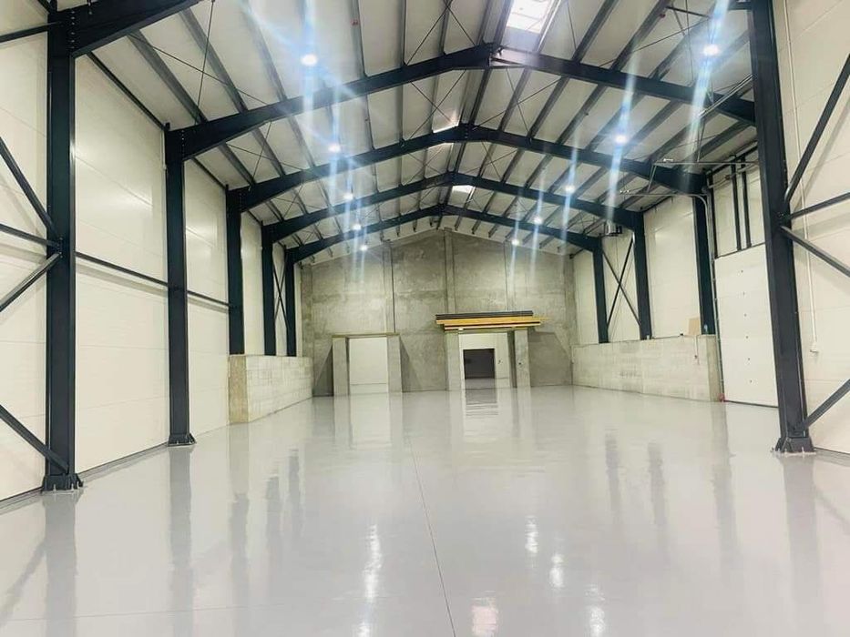 Vand hala metalica 8x20x4h cu panouri Sandwich conform proiect