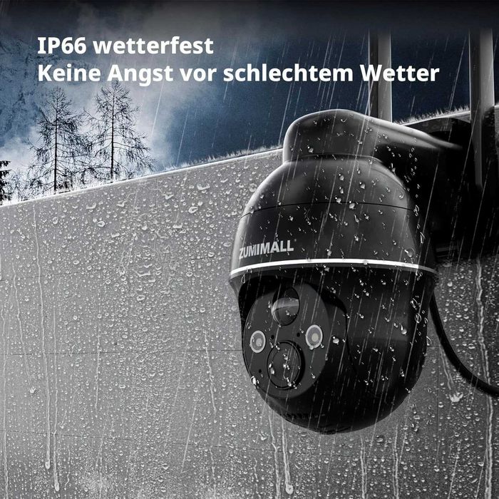 Безжична, соларна ,външна камера за наблюдение със SIM карта ZUMIMALL