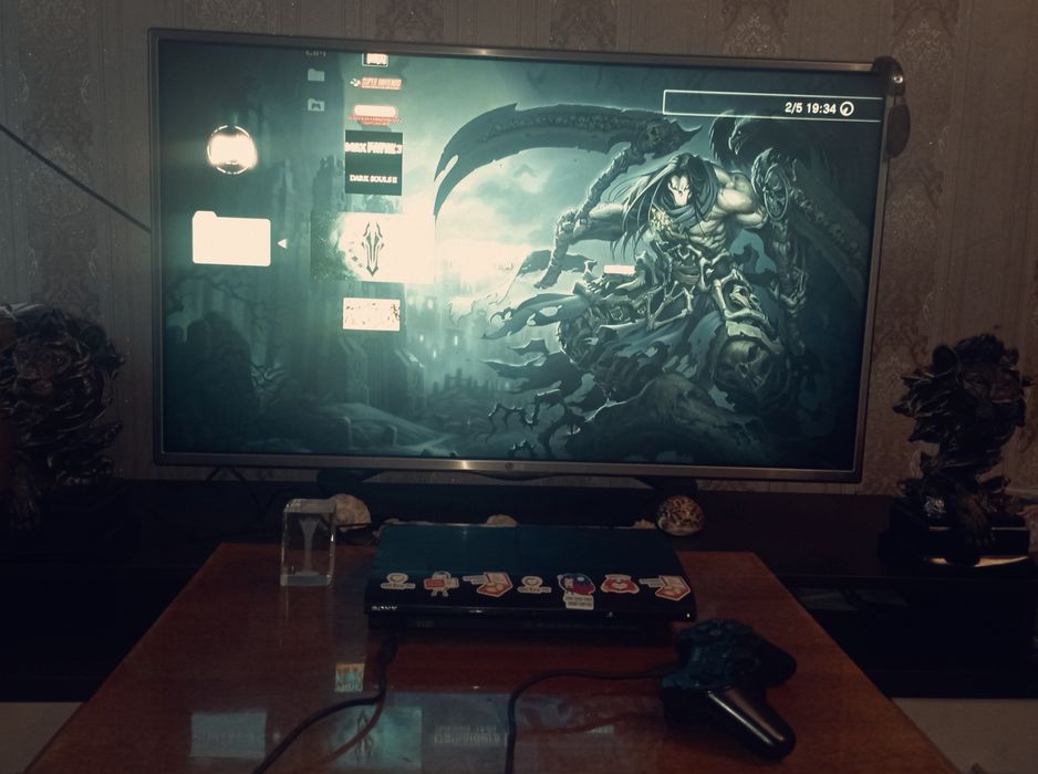 Ps3 Super Slim 120 игр, 500 гб