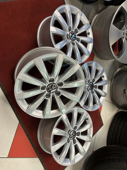 Джанти 16 цола 5 х112 за VW Passat Tiguan Golf 5 6 7 Caddy  T Roc Нови