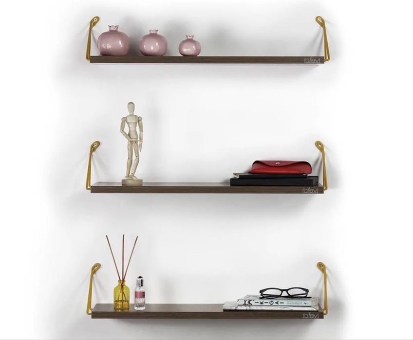 Set 3 rafturi de perete Rafevi (polite)