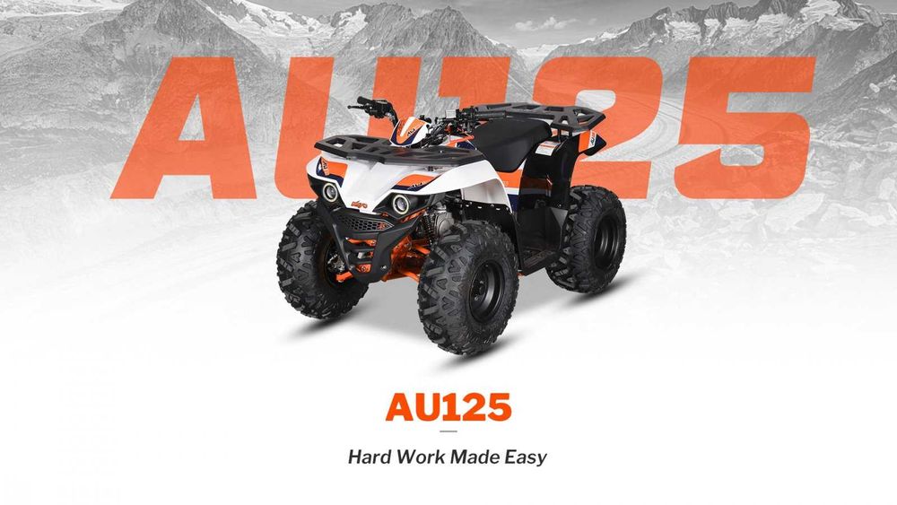 ATV copii Kayo AU125 ( +7 ani) (4T, 125cc, 8cp) la MYMOTO CLUJ