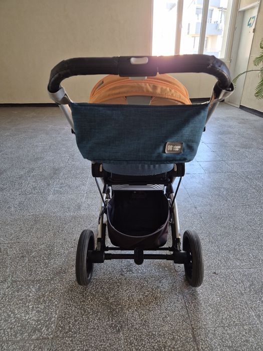 Детска количка Cybex  Balios S  с летен кош Tropical blue